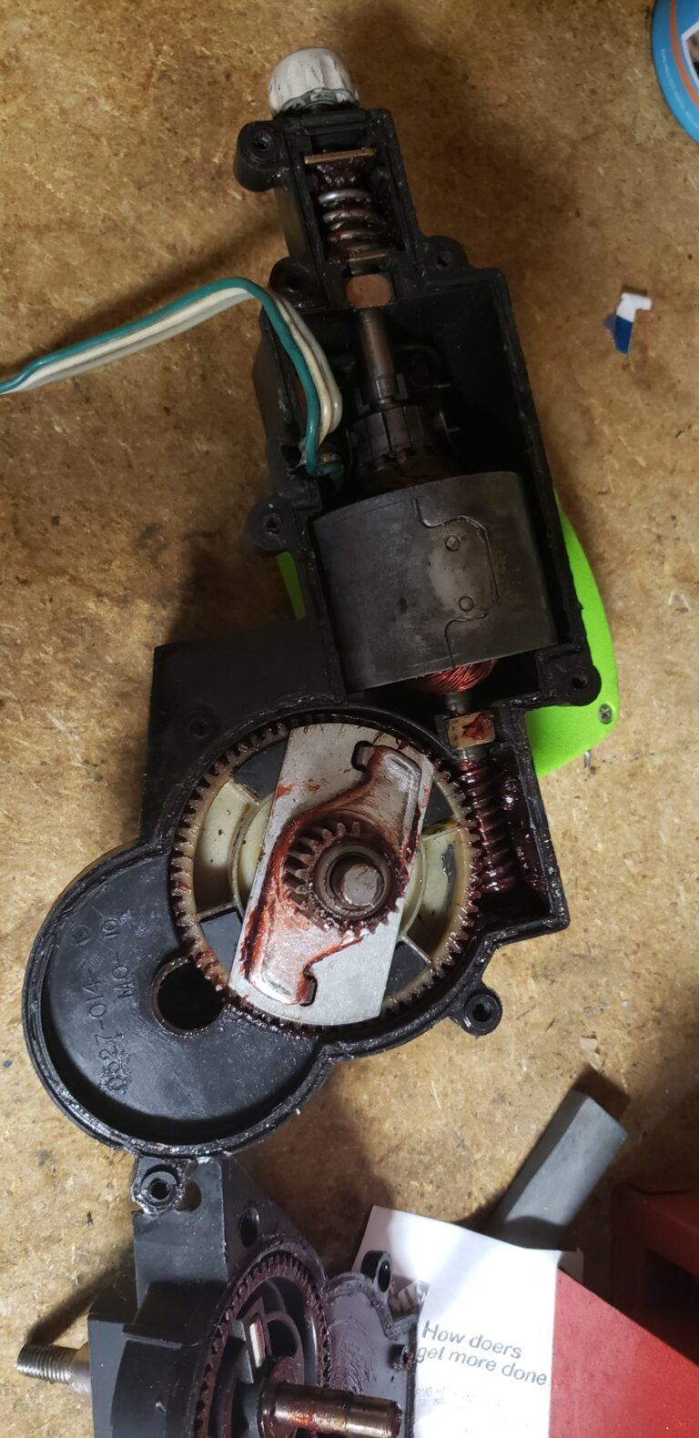 How to repair a C4 Corvette 19841987 headlight motor